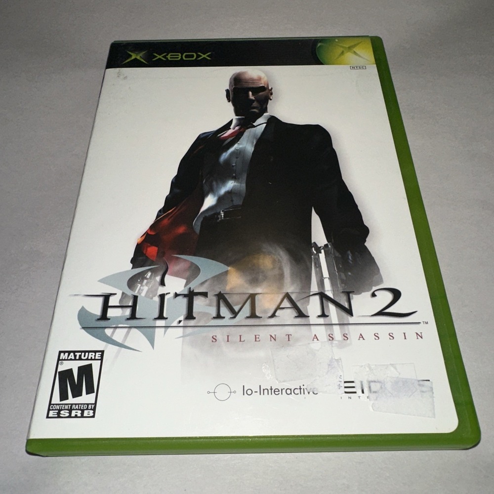 Hitman 2: Silent Assassin (Xbox, 2002) Complete CIB Manual + Registration Card
